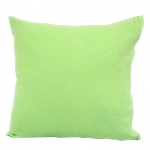 Poszewka na poduszkę 40x40 cm jersey zielone jabłuszko 29