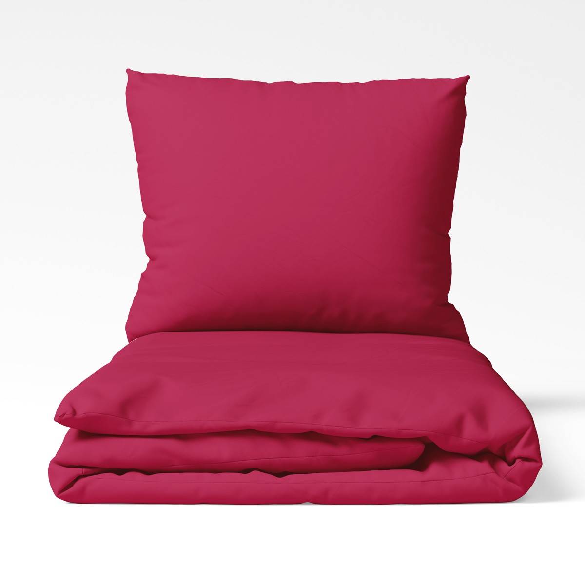 Pościel jersey 160x200 bawełna bordo 18