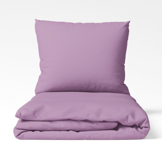 Pościel jersey 160x200 bawełna fioletowa 20