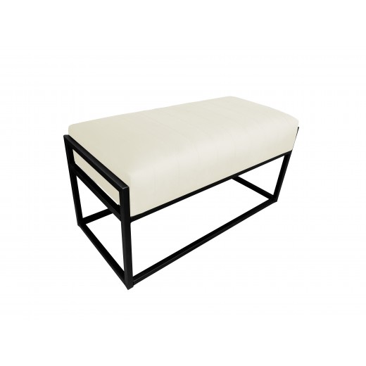 Ławka KAYA LOFT MG50 pufa podnóżek metal