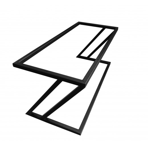 Ławka ZETA LOFT MG50 pufa podnóżek metal