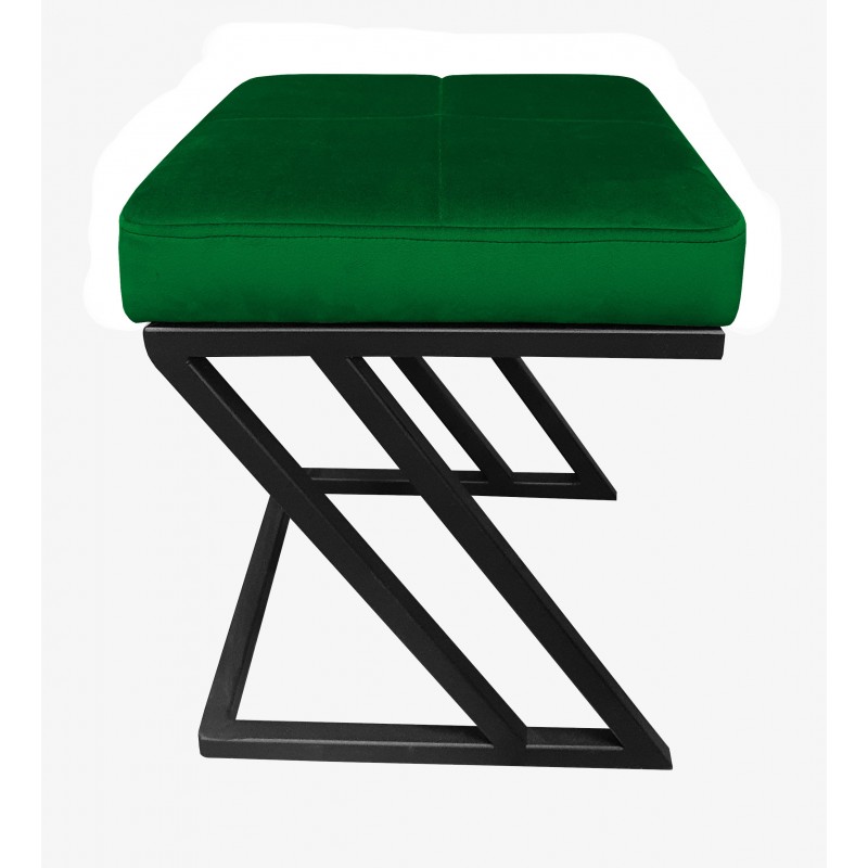 Pufa ZETA LOFT ławka taboret podnóżek metal MG25