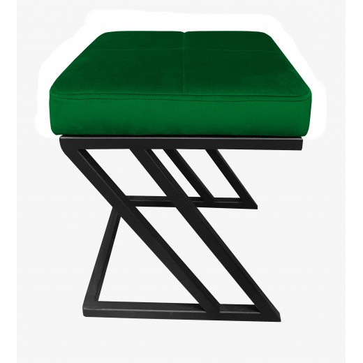 Pufa ZETA LOFT ławka taboret podnóżek metal MG25