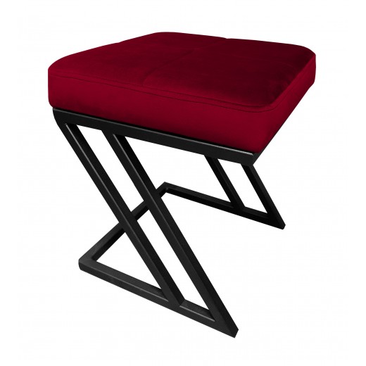 Pufa ZETA LOFT ławka taboret podnóżek metal MG31