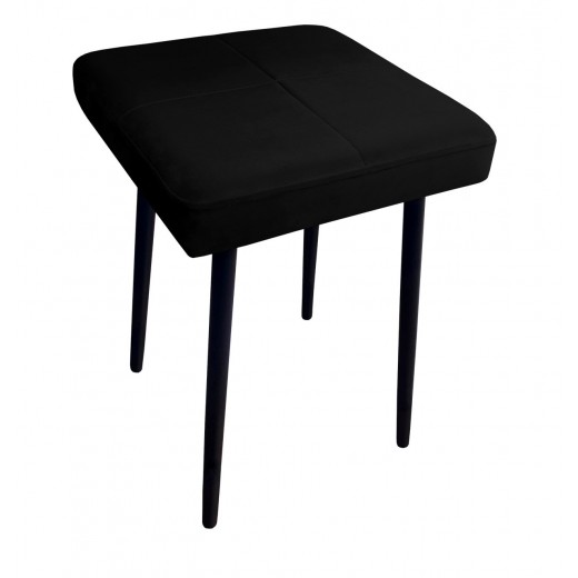 Taboret MAX MG19 czarny podstawa czarna