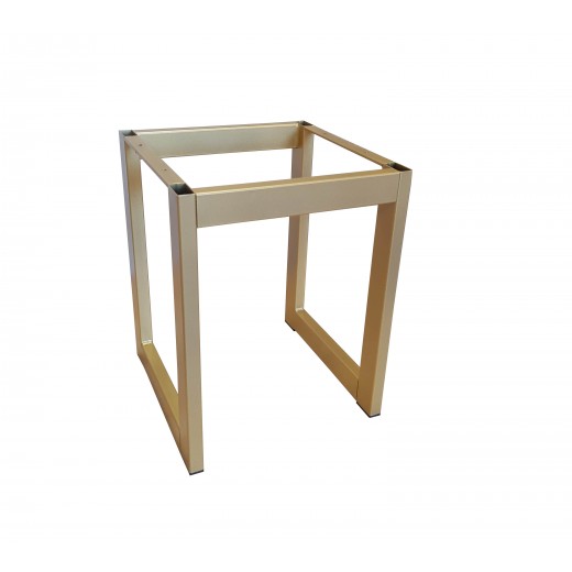 TABORET SOLID 45cm STOŁEK LOFT podstawa złota MG19