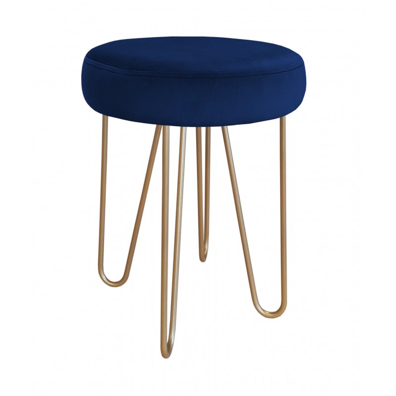 Taboret Venus HAIRPIN noga złota MG16