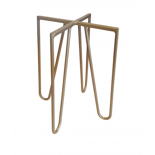 Taboret Venus HAIRPIN noga złota MG50