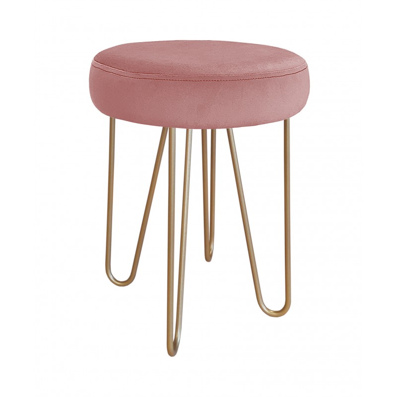 Taboret Venus HAIRPIN noga złota MG58