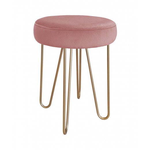 Taboret Venus HAIRPIN noga złota MG58