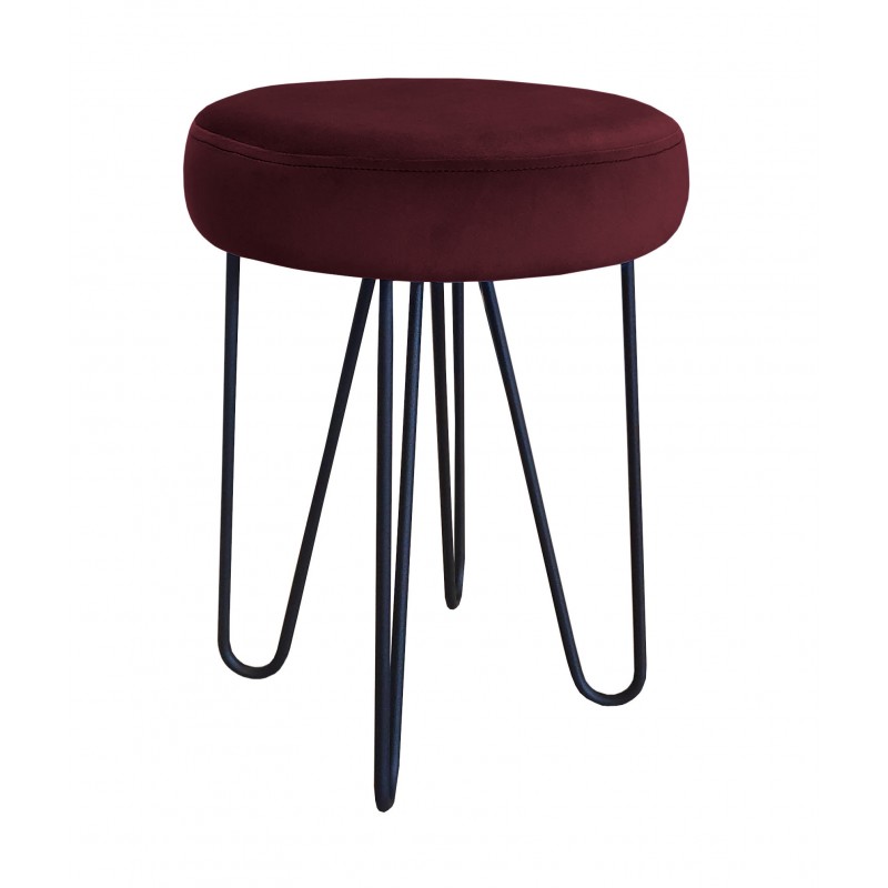 Taboret Venus HAIRPIN noga czarna MG02