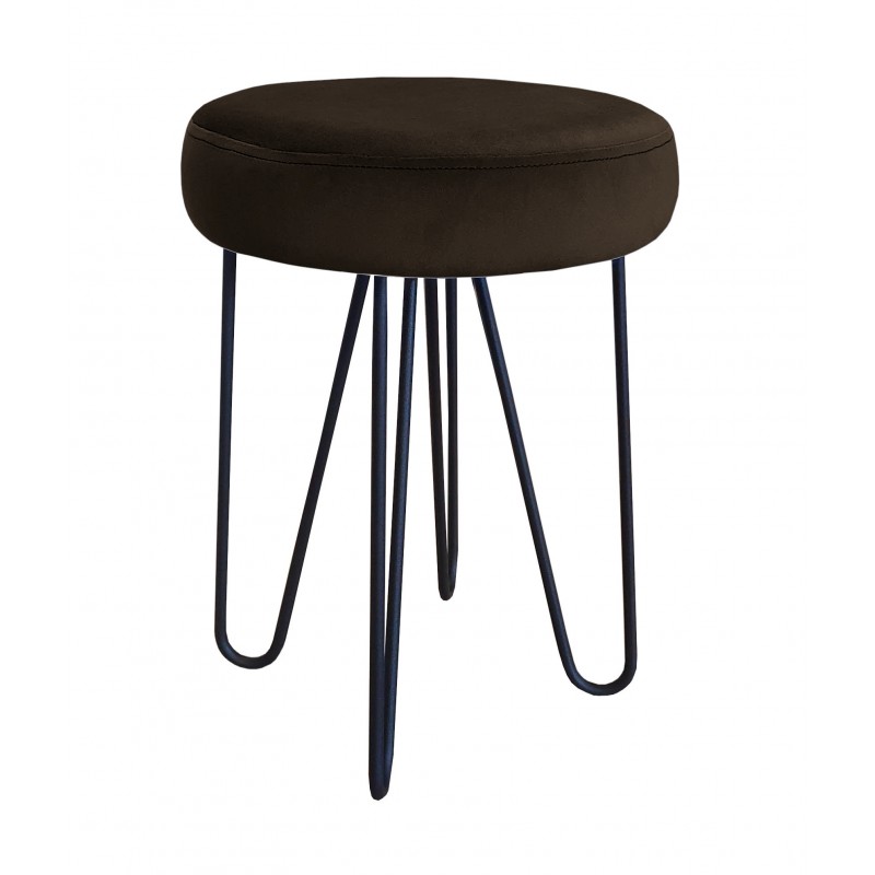 Taboret Venus HAIRPIN noga czarna MG05