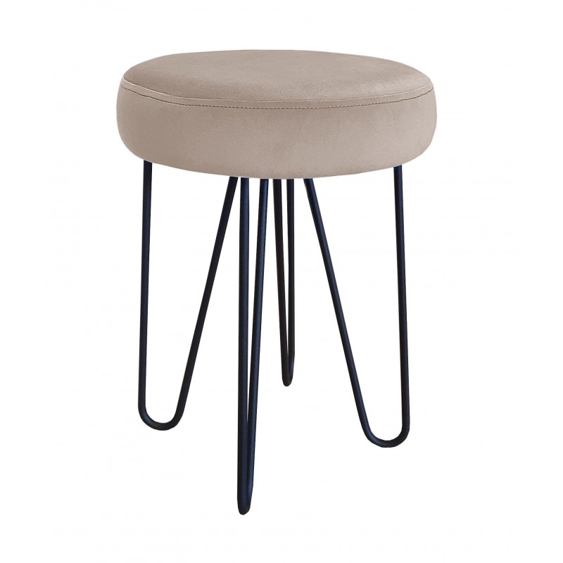 Taboret Venus HAIRPIN noga czarna MG09