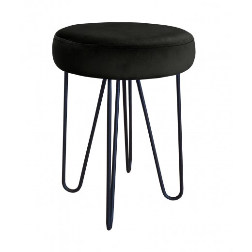Taboret Venus HAIRPIN noga czarna MG19