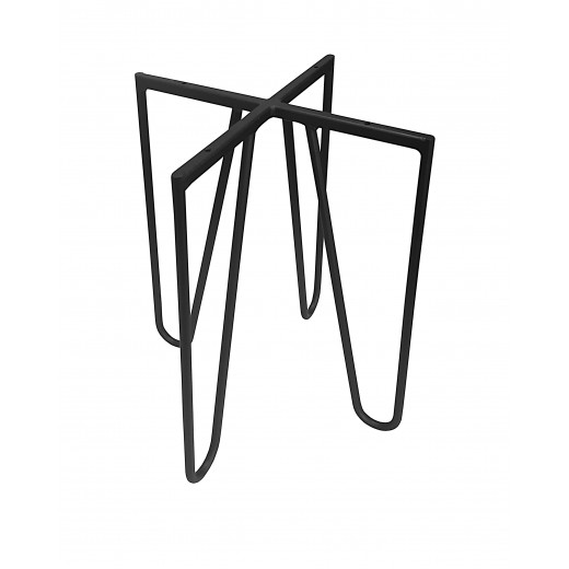 Taboret Venus HAIRPIN noga czarna MG19