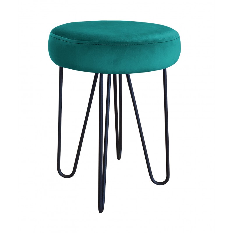 Taboret Venus HAIRPIN noga czarna MG20