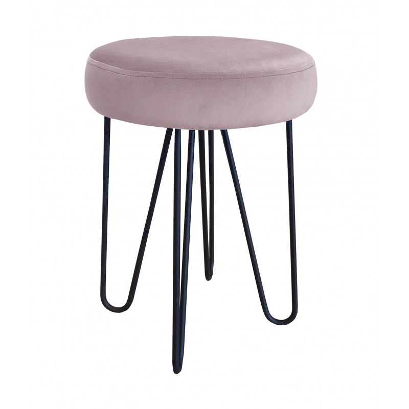 Taboret Venus HAIRPIN noga czarna MG55