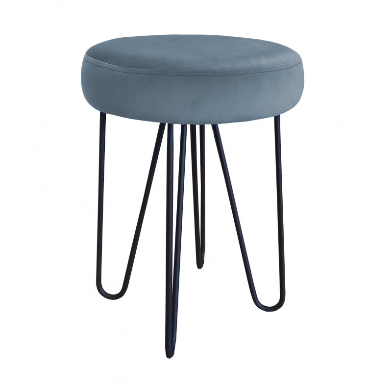 Taboret Venus HAIRPIN noga czarna BL06