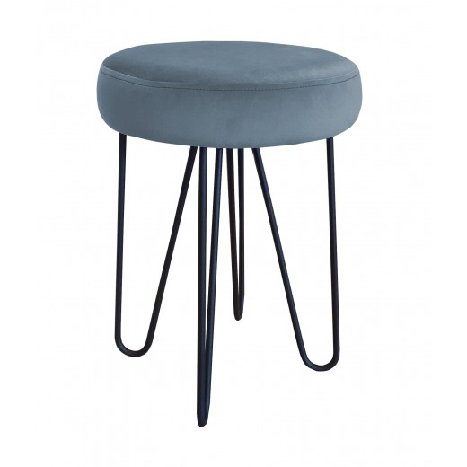 Taboret Venus HAIRPIN noga czarna BL06