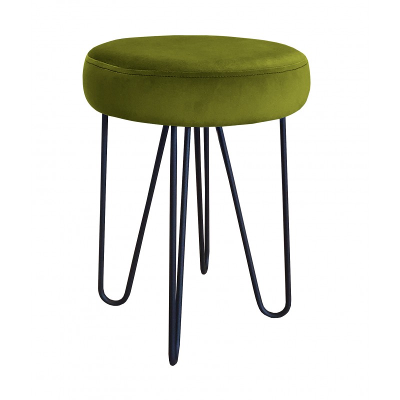 Taboret Venus HAIRPIN noga czarna BL75
