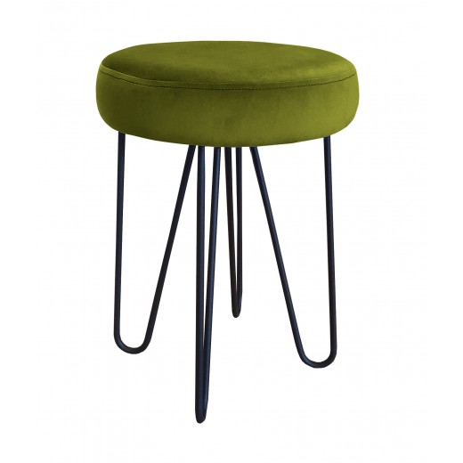 Taboret Venus HAIRPIN noga czarna BL75