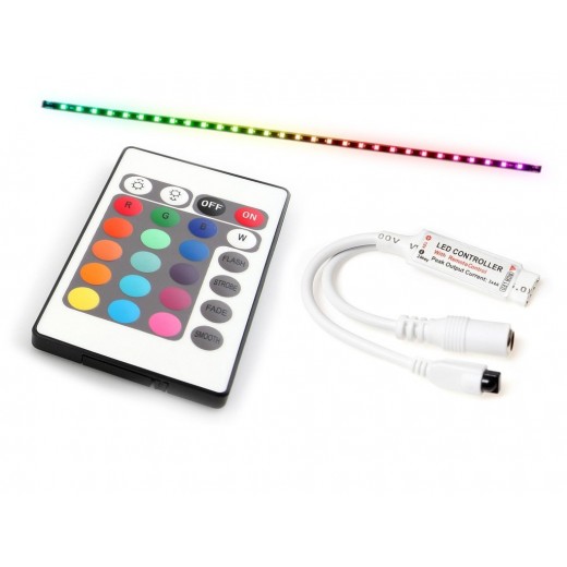  Tanie biurko dla gracza Basia XL białe LED pilot przelotka 68x138cm