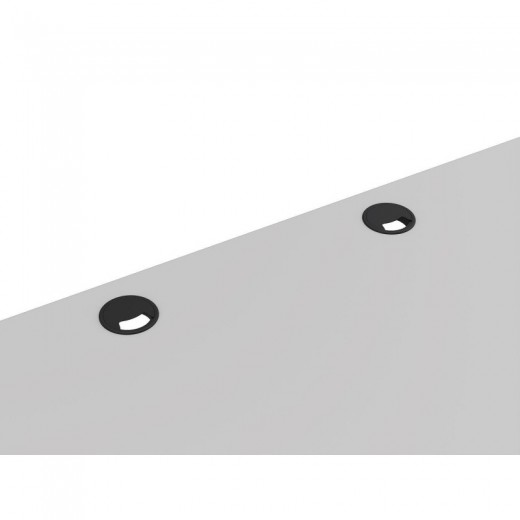  Tanie biurko dla gracza Basia XL białe LED pilot przelotka 68x138cm