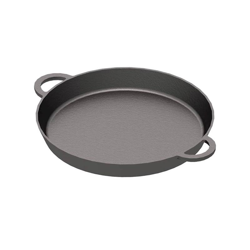 Trójnóg żeliwny ogrodowy przenośny do grilla + patelnia 40cm