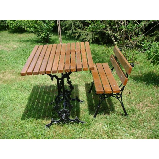 Podstawa stołu żeliwna ogrodowa RETRO długość 65cm