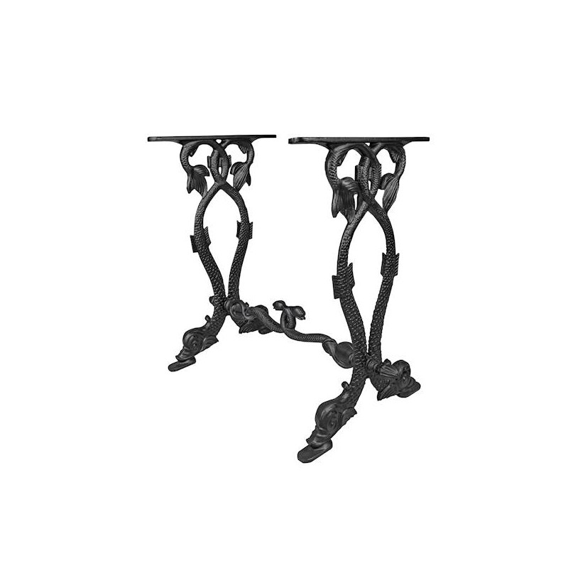 Podstawa stołu żeliwna ogrodowa WĘŻE długość 64cm