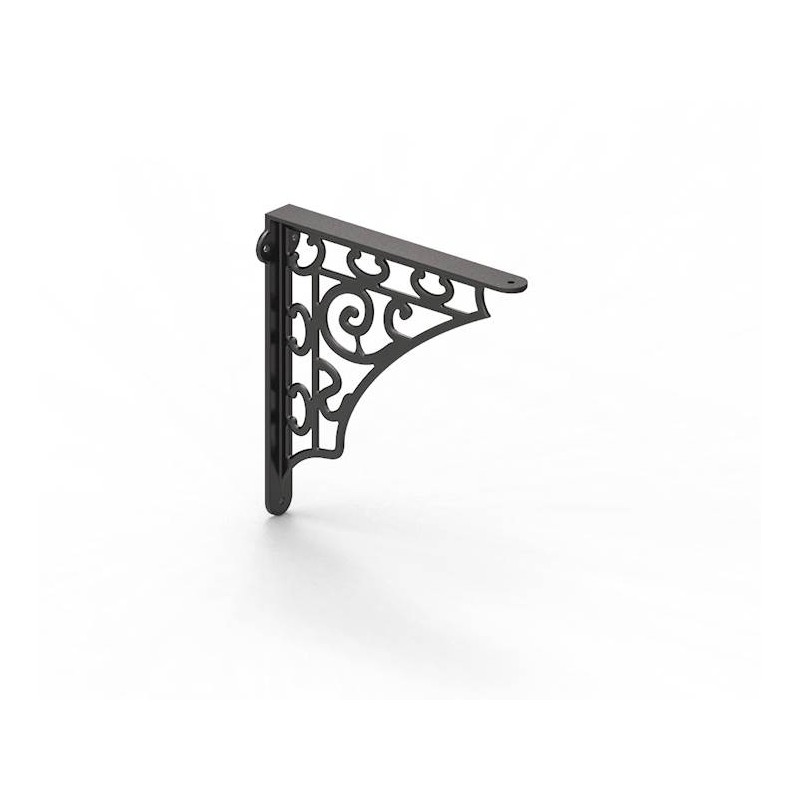 Wspornik półki żeliwny ogrodowy na kwiatki ornament