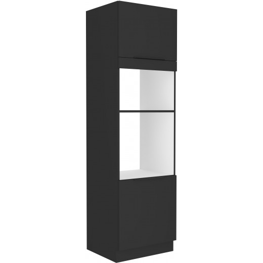 Szafka kuchenna dolna na piekarnik i mikrofalę 60 cm słupek SIENA 60DPM 210 2F