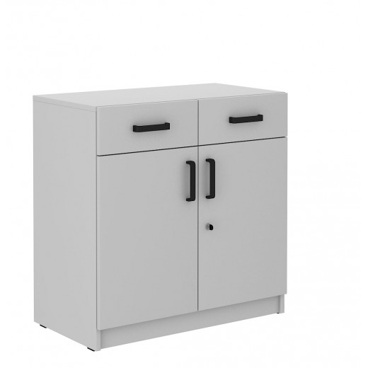 Szafka stojąca dolna Malta 105 2F 2S szara