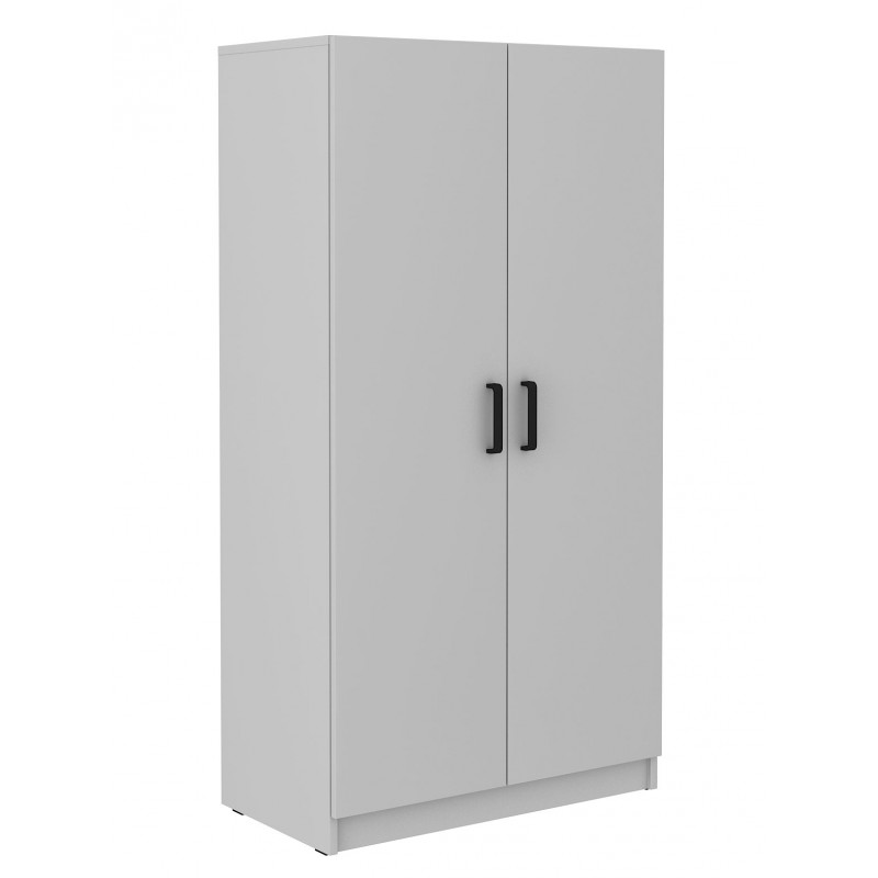 Szafa Malta 108 2F szara z wieszakiem 80cm
