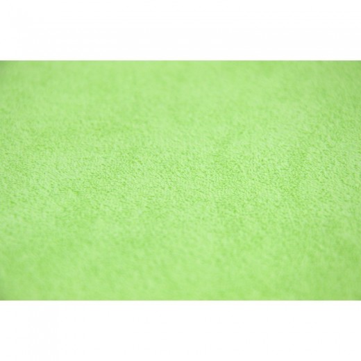  Pościel frotte gruba 160x200 3-częściowa zielone jabłuszko