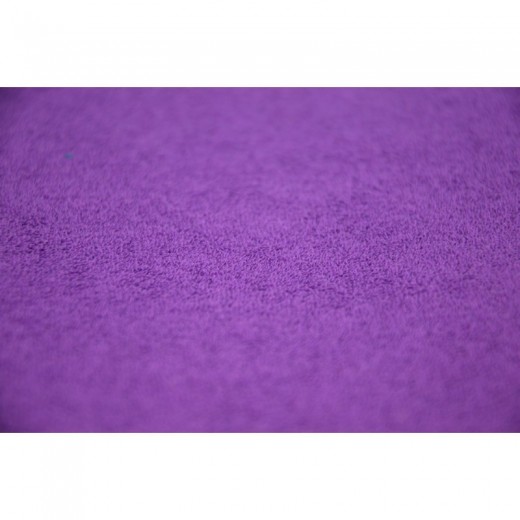  Pościel frotte gruba 160x200 3-częściowa fioletowa ciemna