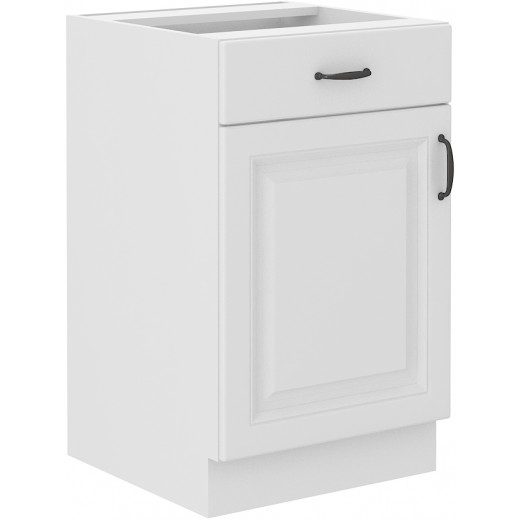 Szafka kuchenna dolna 50 cm STILO 50D 1F1S BB Cargo biała MAT