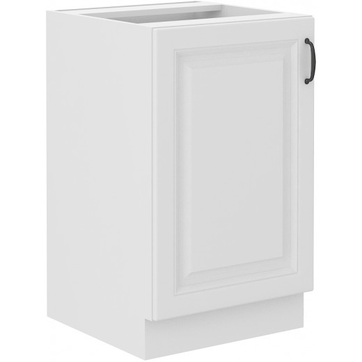 Szafka kuchenna pod zlew 50 cm biała STILO 50D ZL 1F BB