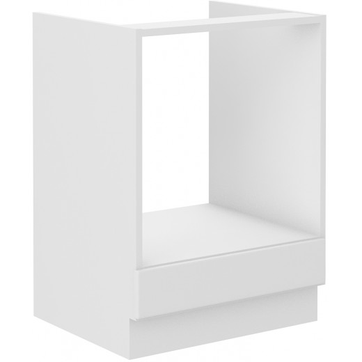 Szafka kuchenna dolna 60 cm pod piekarnik STILO 60D GAZ BB WHWH biała MAT
