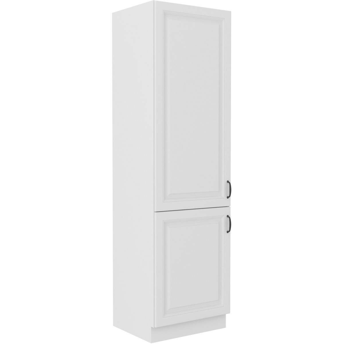 Szafka kuchenna dolna 60 cm słupek STILO 60LO 210 2F WHWH biała MAT