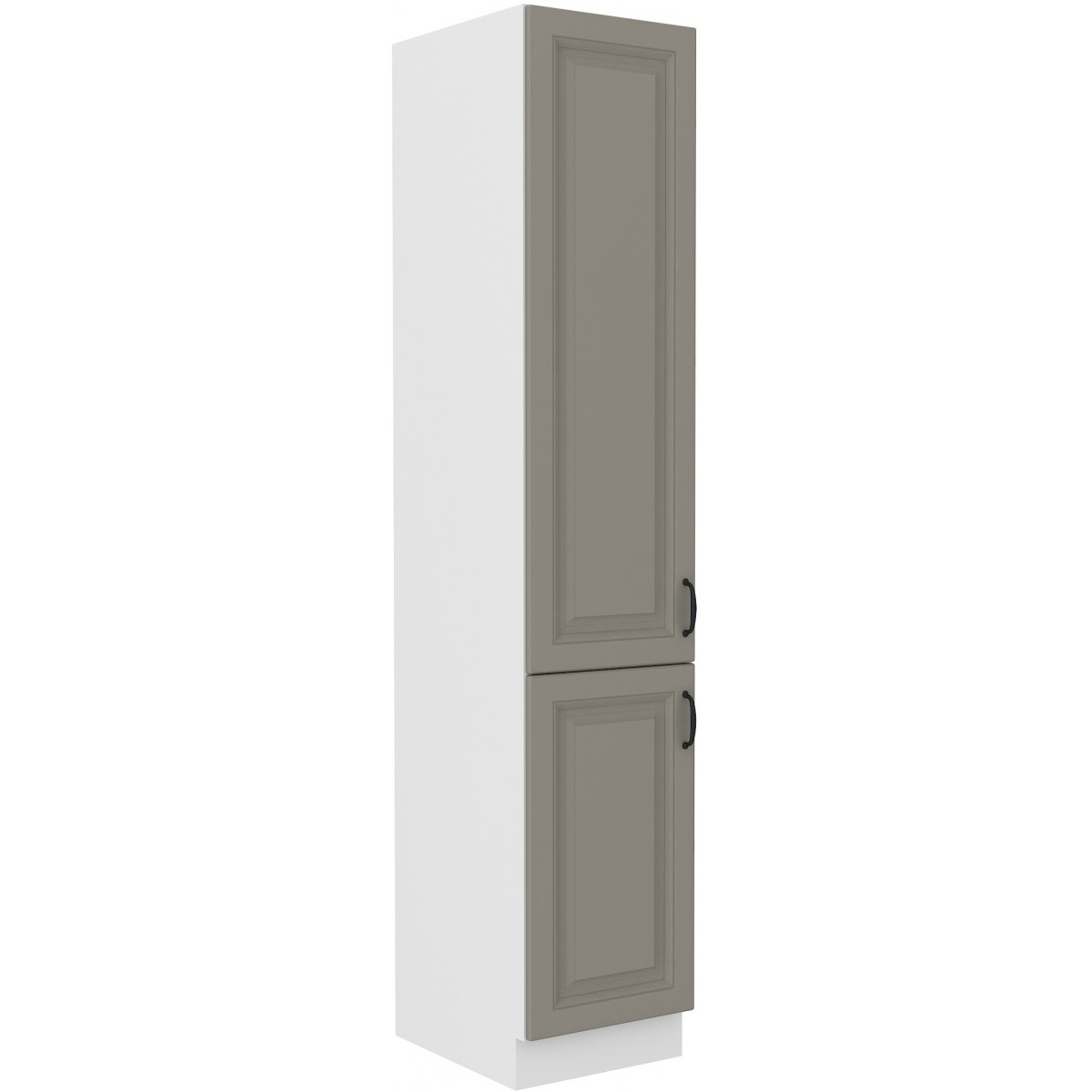 Szafka kuchenna dolna 40 cm słupek STILO 40DK 210 2F CGWH mat