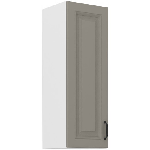 Szafka kuchenna górna 30 cm szara STILO 30G 90 1F CGWH