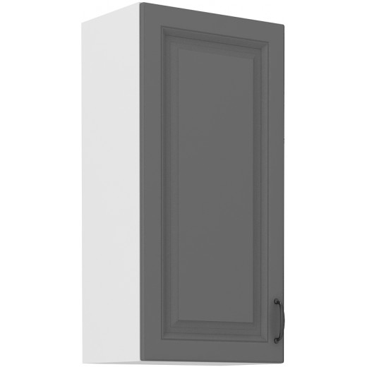 Szafka kuchenna górna 45 cm STILO 45G 90 1F DGWH szara mat