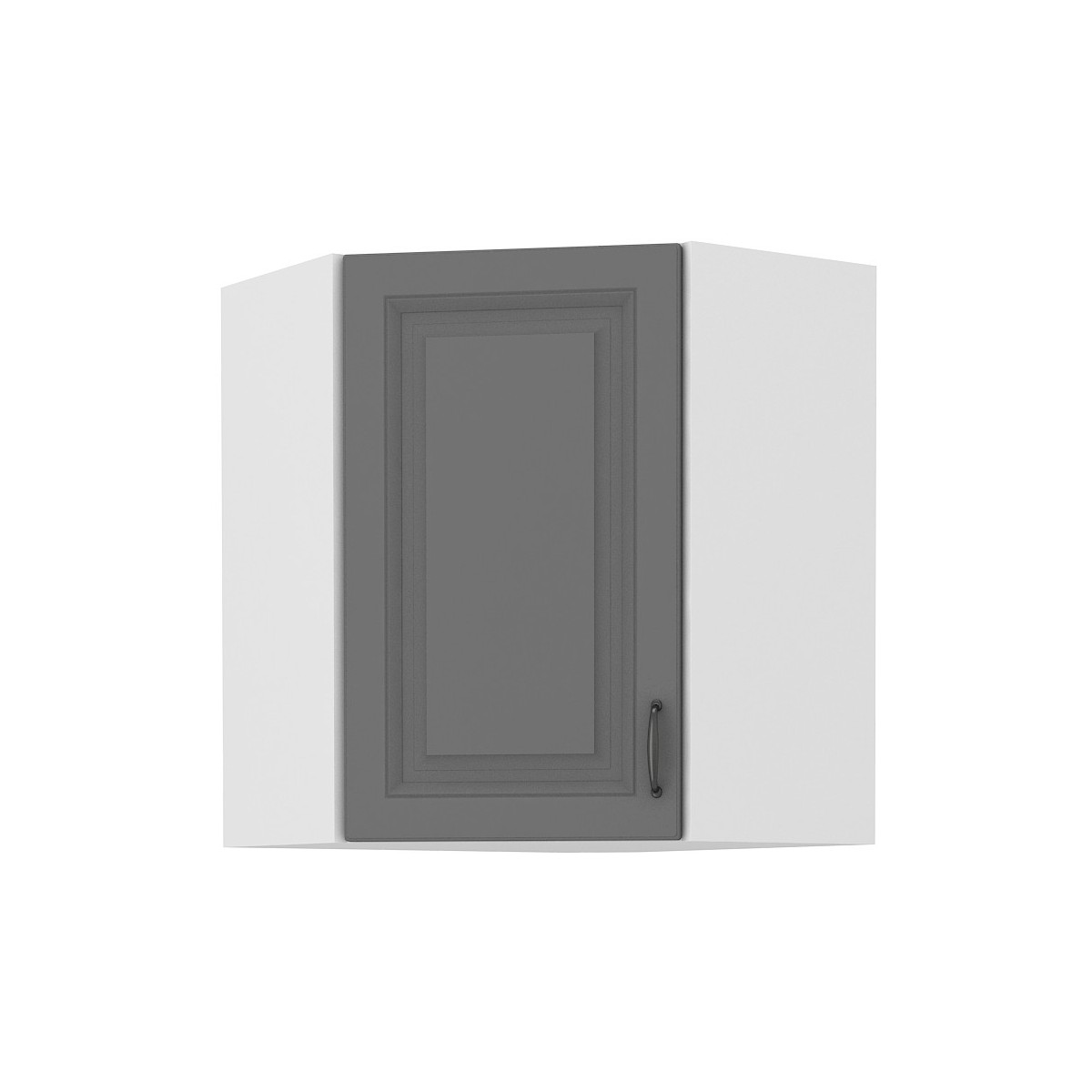 Szafka kuchenna górna narożna STILO 60x60 GN 72 1F DGWH mat