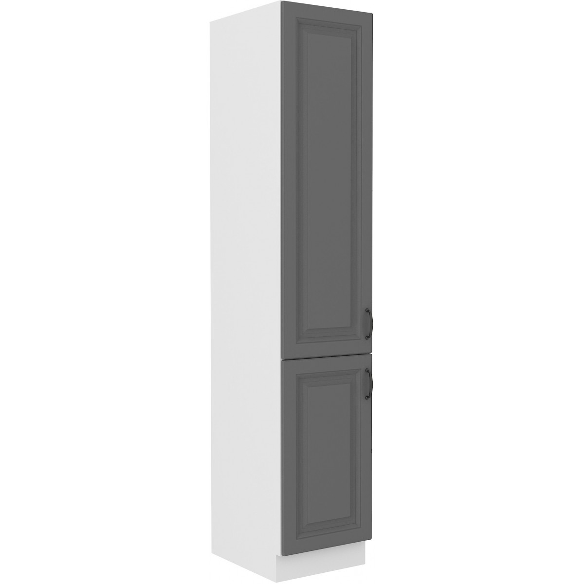 Szafka kuchenna dolna 40 cm słupek STILO 40DK 210 2F DGWH mat