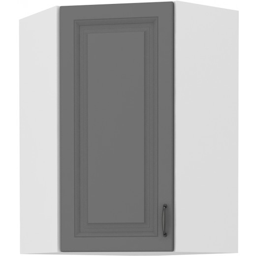 Szafka kuchenna górna narożna STILO 60x60 GN 90 1F DGWH mat