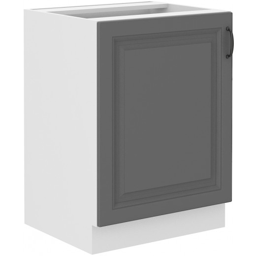 Szafka kuchenna dolna 60 cm STILO 60D 1F BB DGWH mat
