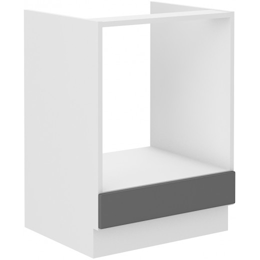 Szafka kuchenna dolna 60 cm pod piekarnik STILO 60D GAZ BB DGWH mat