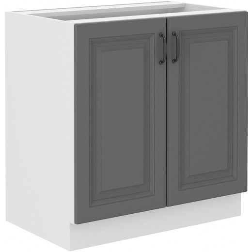 Szafka kuchenna dolna STILO 80D 2F BB DGWH mat