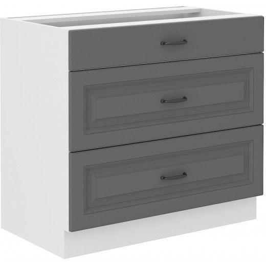 Szafka kuchenna dolna STILO 80D 3S BB DGWH mat